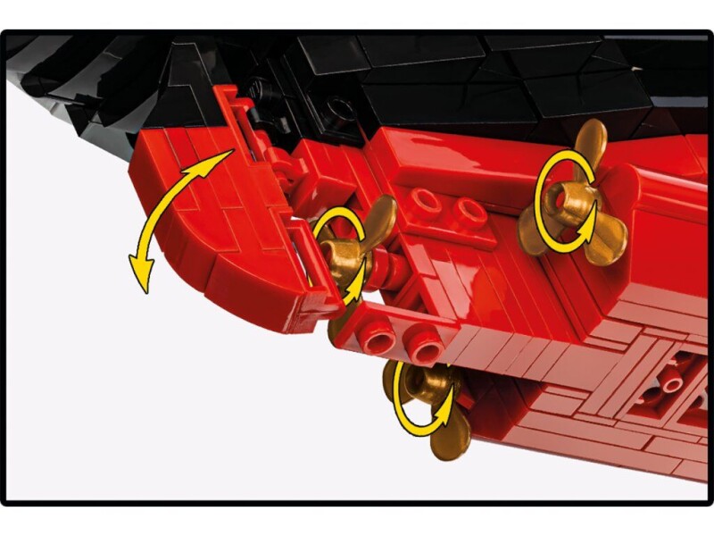 Cobi Zaoceánská loď R.M.S. TITANIC 1:300 Historical collection